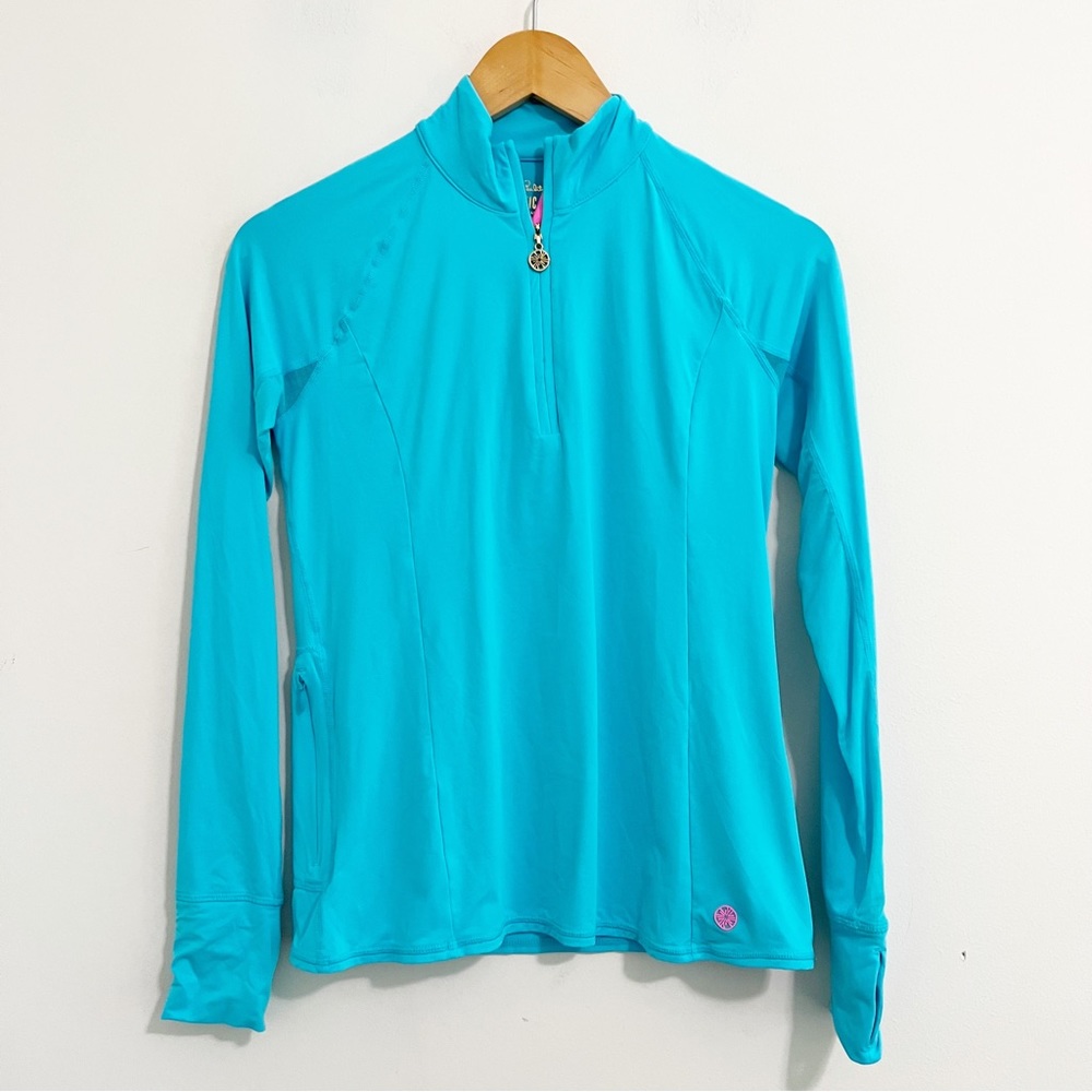 Lilly Pulitzer Luxletic Marion Half-Zip Sunguard